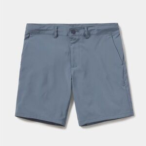 NEW The Normal Brand Hybrid Short in Mineral Blue Size 38